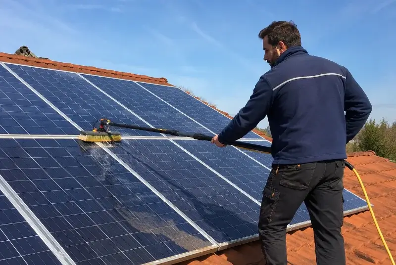 Nettoyage et entretien de panneaux solaires à Saint-André-la-Côte